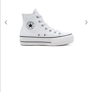 CONVERSE ALL STAR LIFT CANVAS HIGH TOP WHITE